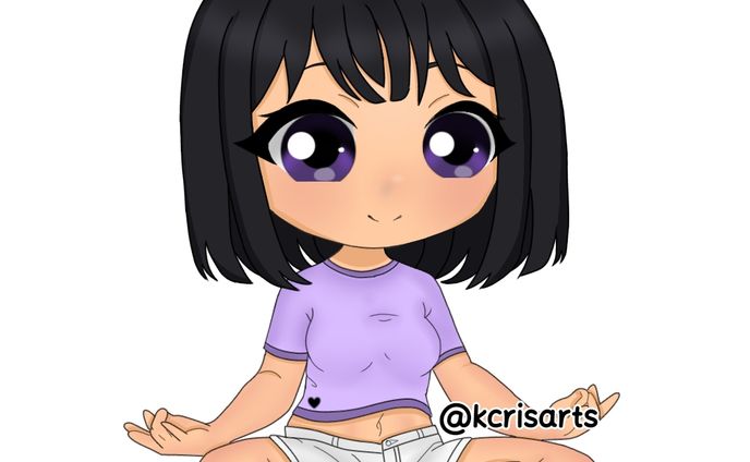 Chibi Meditating