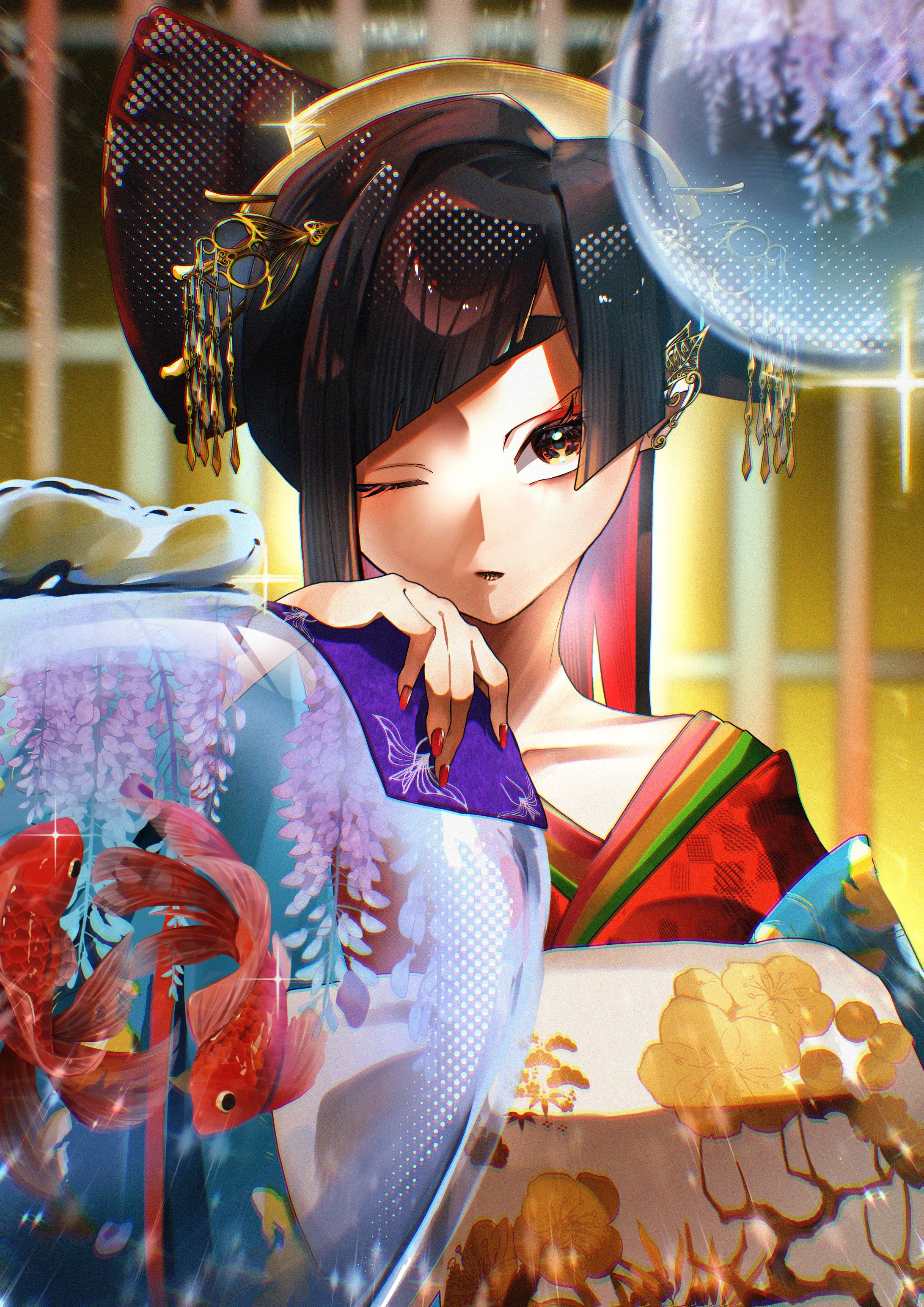 金魚花魁-1