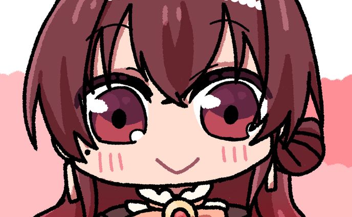 【ミニキャラ】紅乃みやこ様（ファンアート）（表情差分あり）