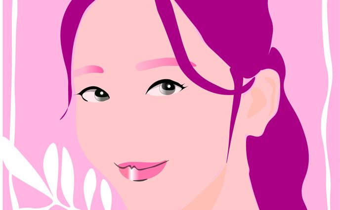 【イラスト】アイコン用女性