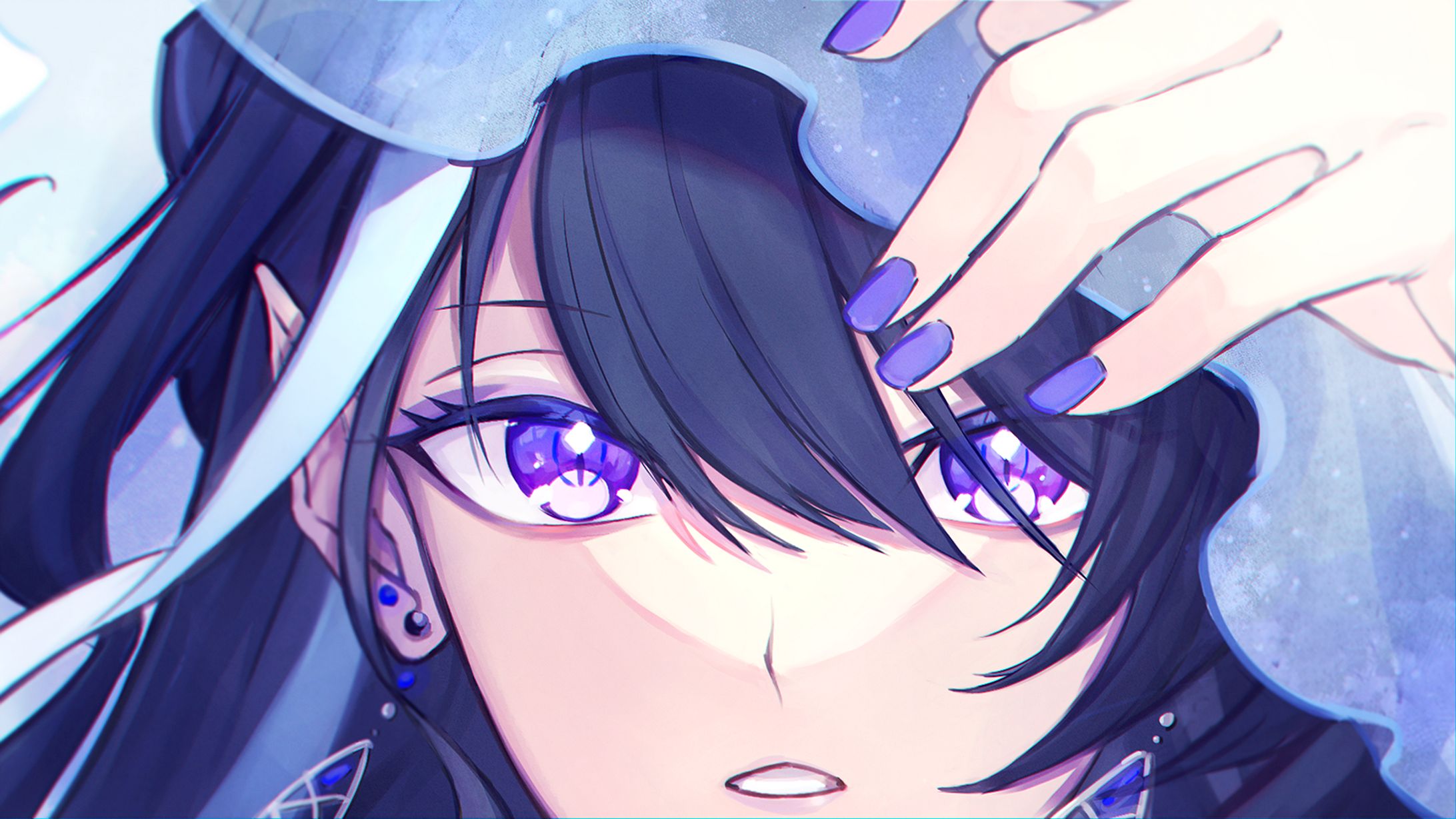 お仕事イラスト/Vtuberうみの理様 動画サムネイル-1