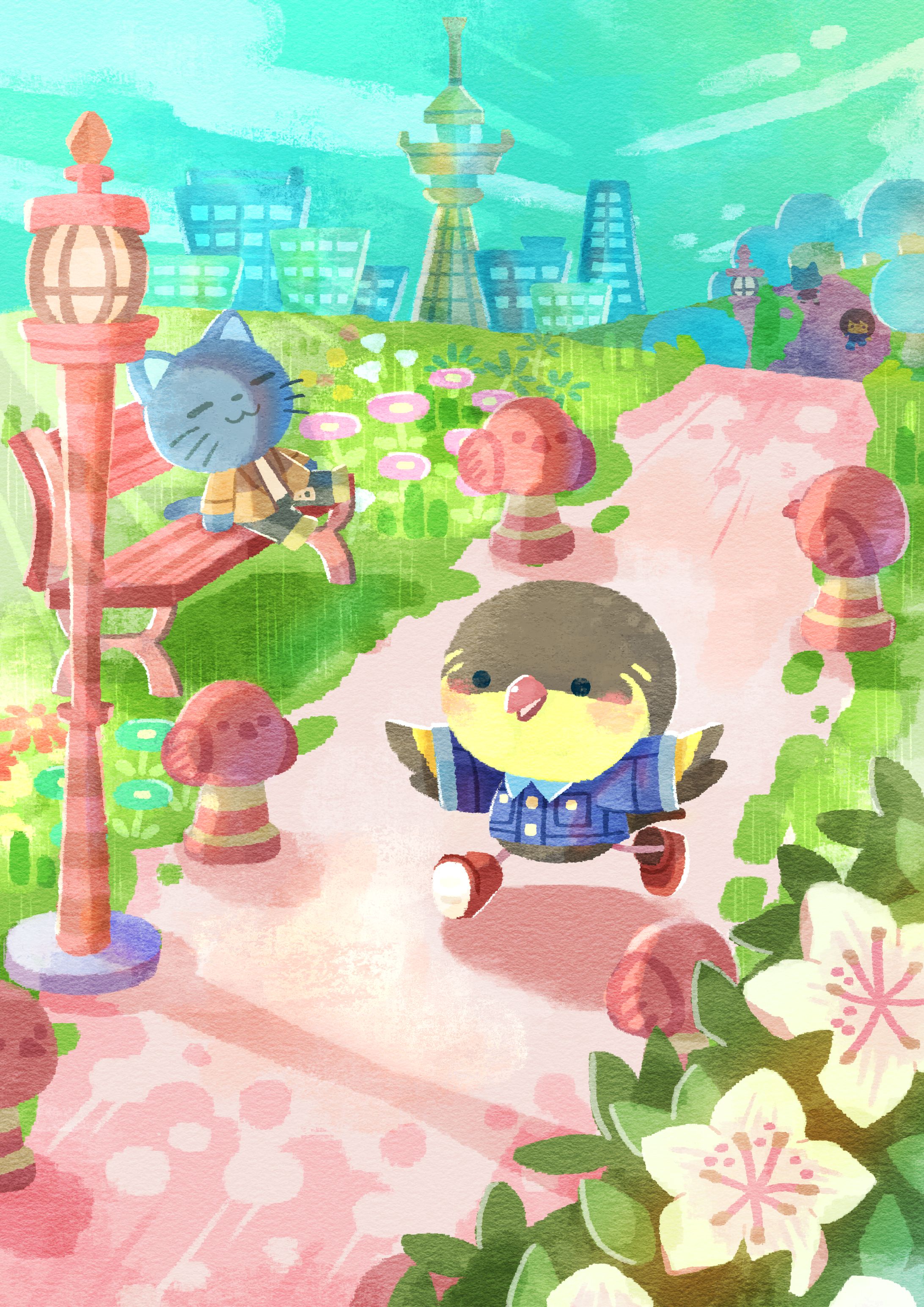 お散歩楽しい-1