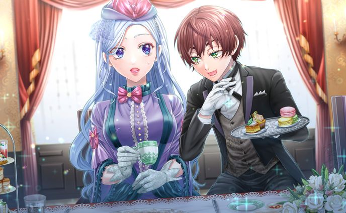 【創作】茶会にて、年下執事の意地悪な助言