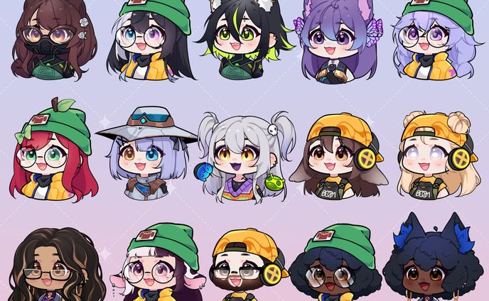 Valorant PNGtubers - May 2023