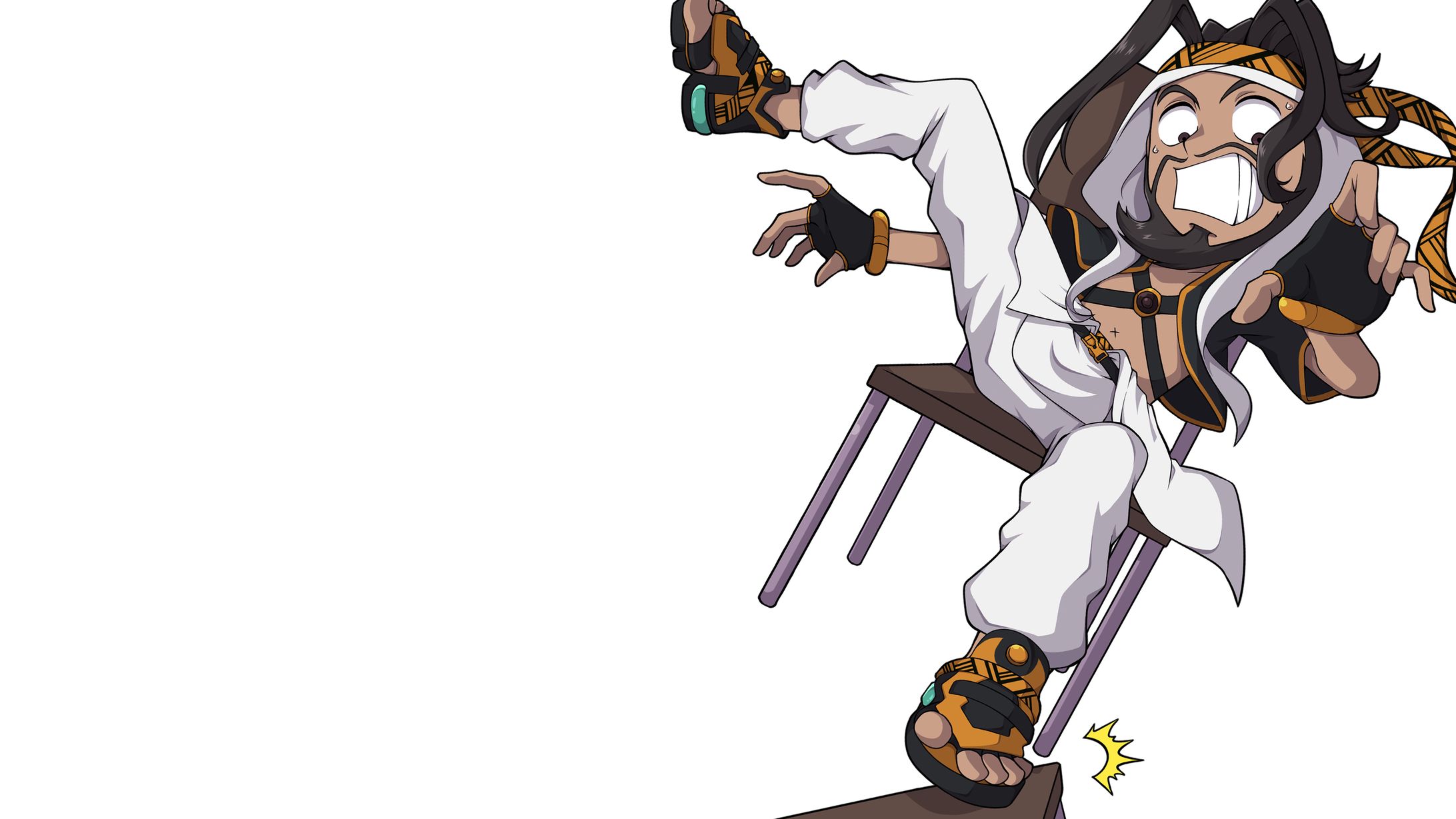 StreetFighter６ラシード イラストコンテスト応募イラスト-1