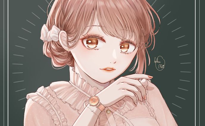 イラスト、watch