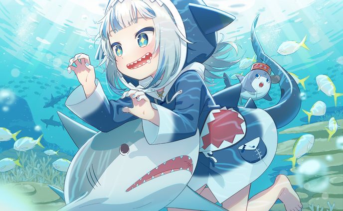 海中サメちゃん