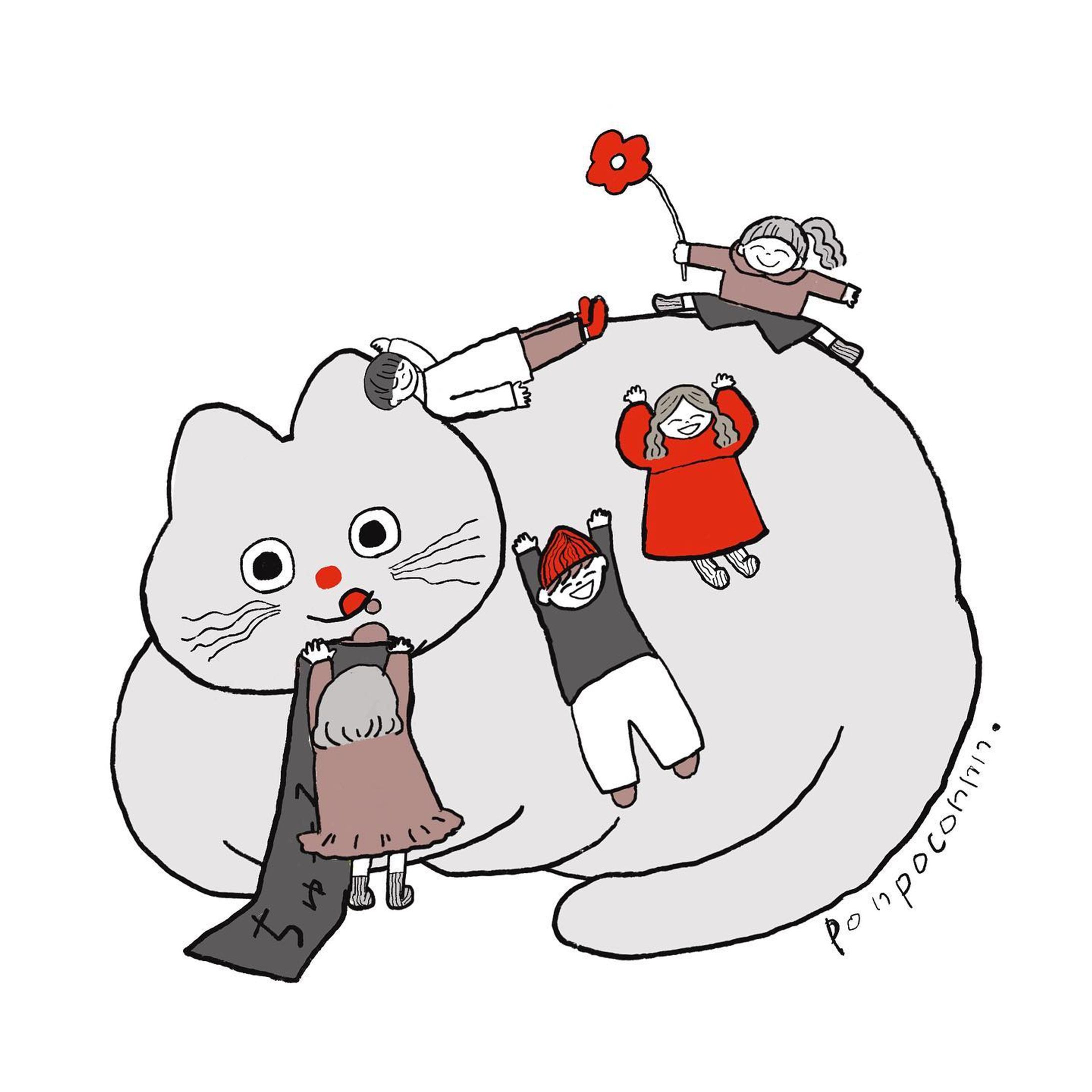 ♪おっきふとったねこと遊ぶ
こどもたち

おっきねこたん…🥹

#シンプルイラスト#ぽっちゃり猫#イラストレーター#挿絵#絵描きさんと繋がりたい#イラストレーターさんと繋がりたい#アート#アートワーク#イラストレーション #drawing #artwork#illust#illustration#illustrator#catillustration #插图 #插图画家 #藝術  #고양이#고양이의보은 #드로잉 #일러스트 #그림스타그램 #일러스트레이터#미술 #プロクリエイト#procreate#ゆるい絵#線画 
#ぽんぽこん-1