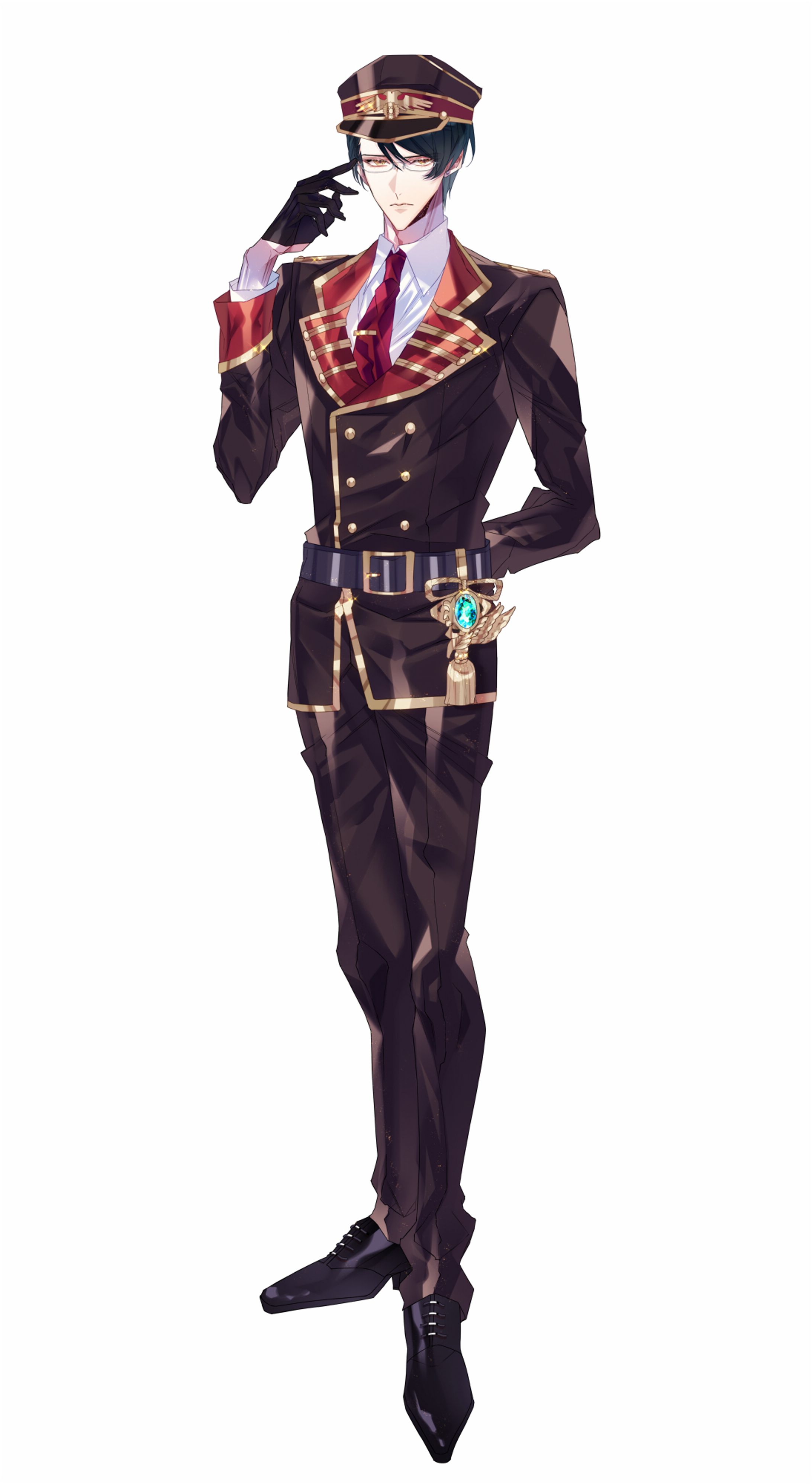 「KnightCaseFiles」立ち絵/カミル-1