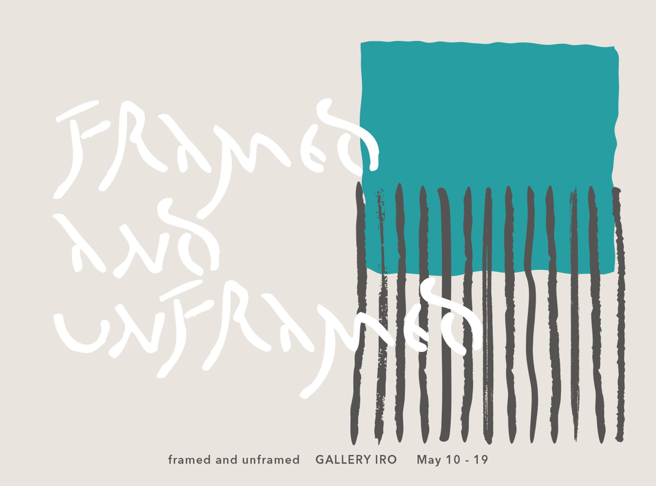 【展示】framed and unframed-1