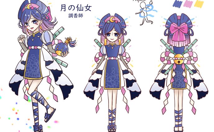 中華風礼装デザイン