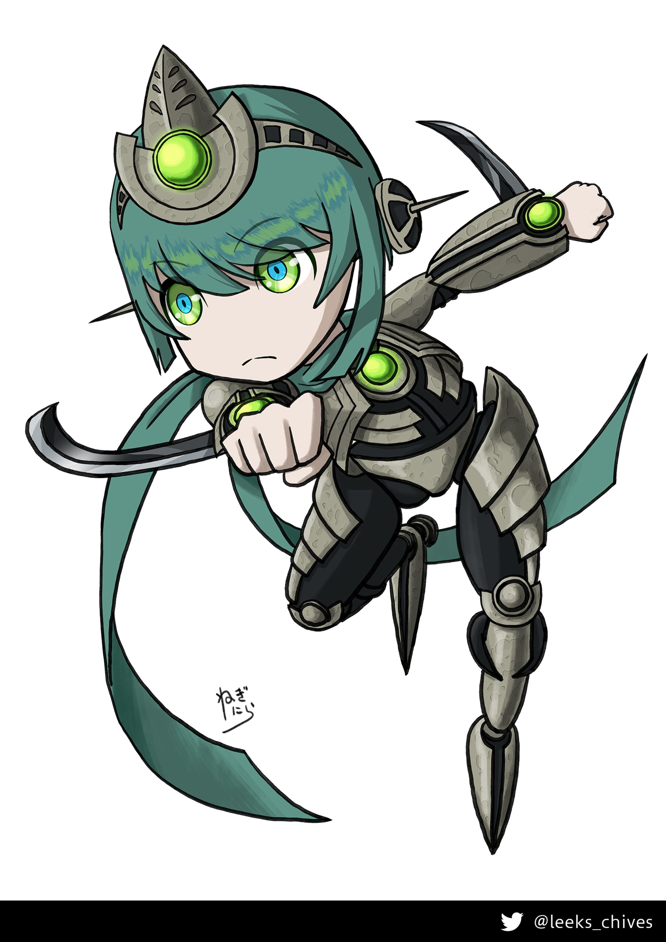 メカの子（オリジナル / キャラデザ）-1