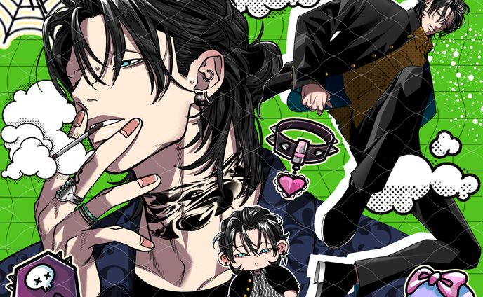 一枚イラスト、インスト曲