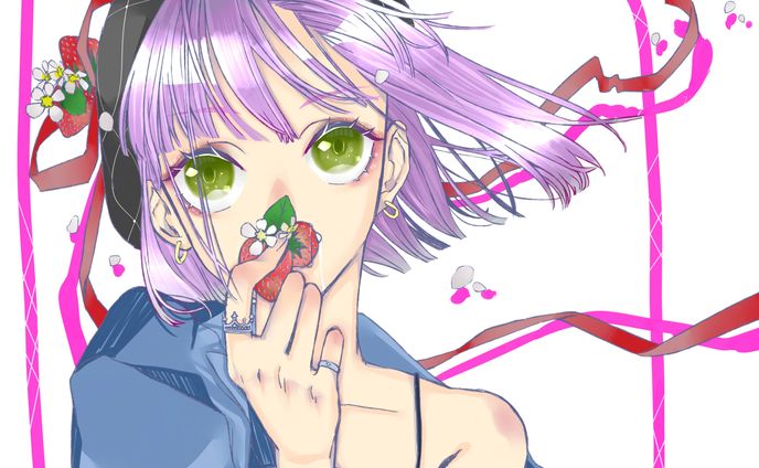 配信者、iriam立ち絵