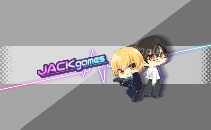 JACKgames様Youtubeバナー画像
