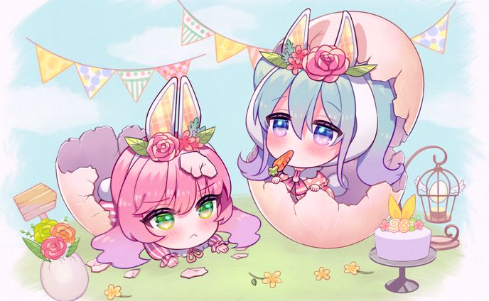 【2022】イースターイラスト