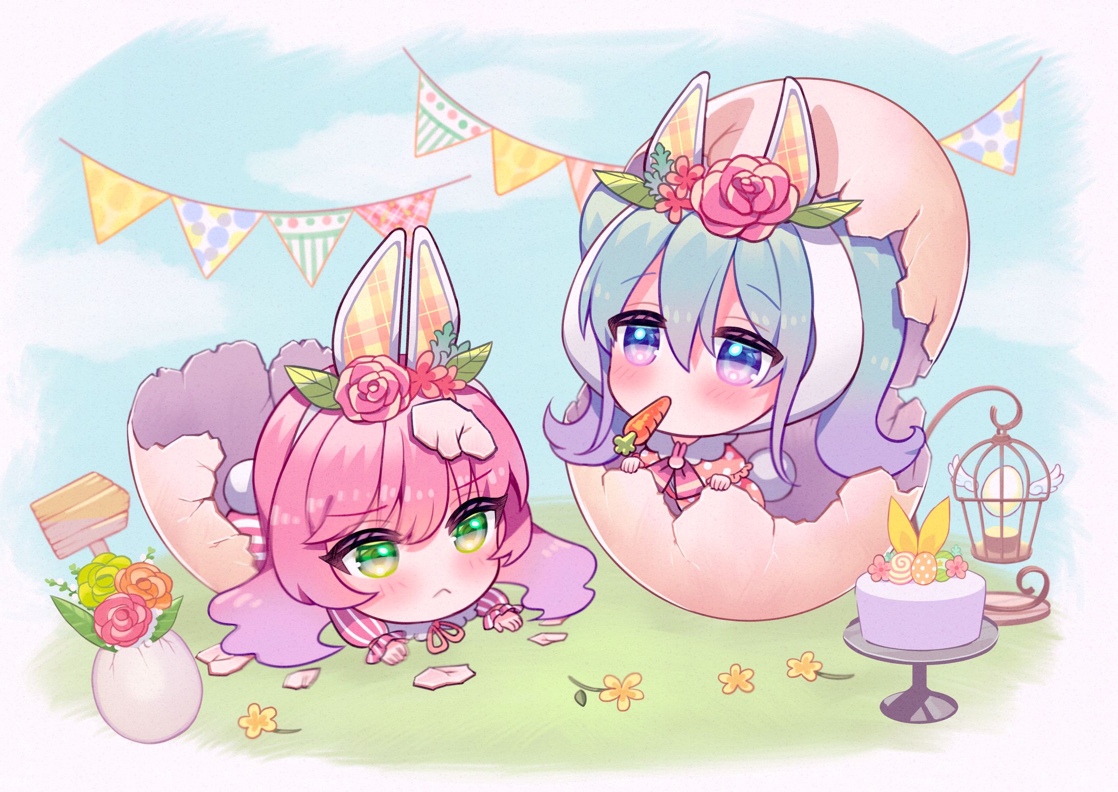 【2022】イースターイラスト-1