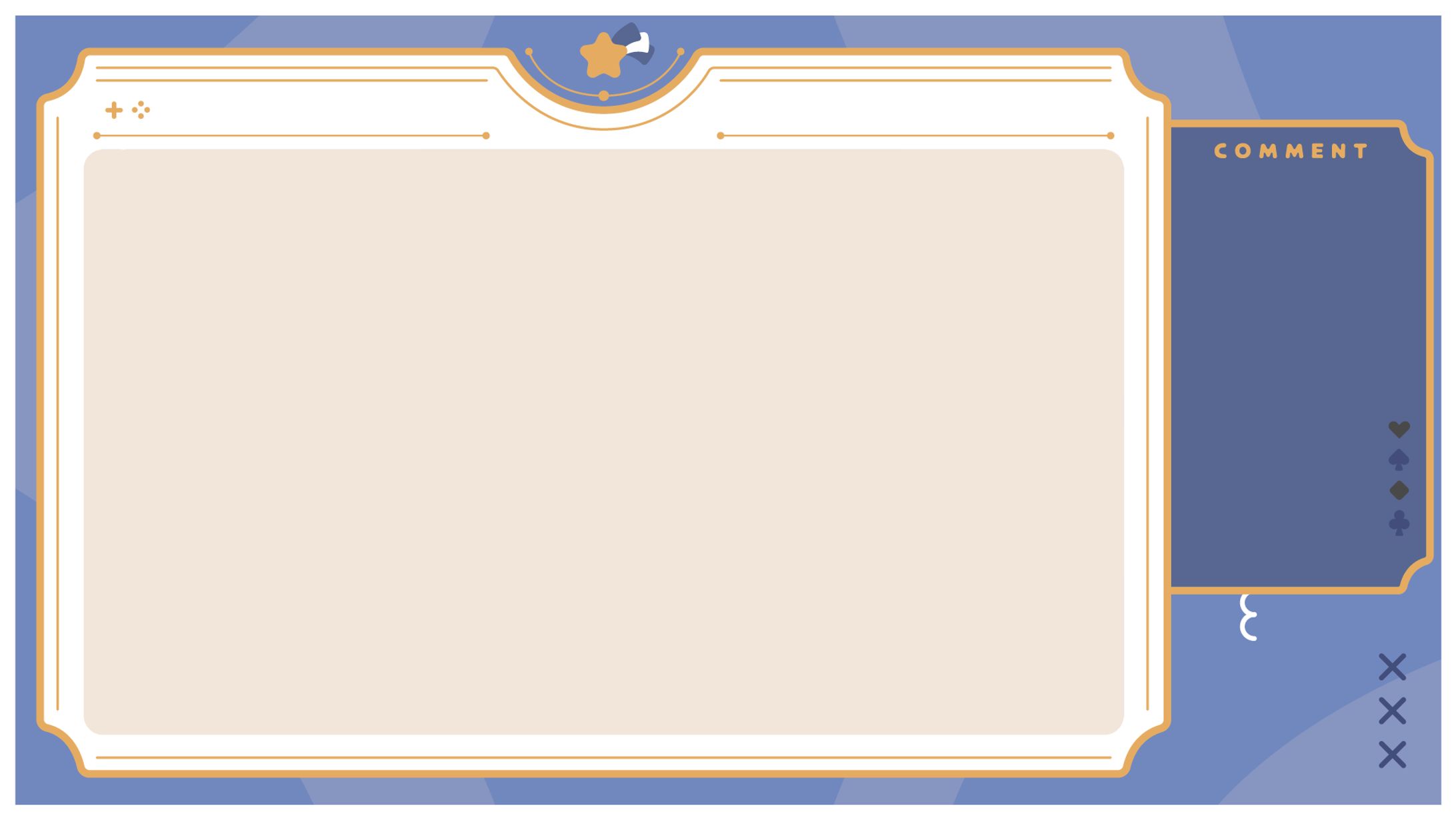 星乃カノン ゲーム配信画面　新衣装ver.-1