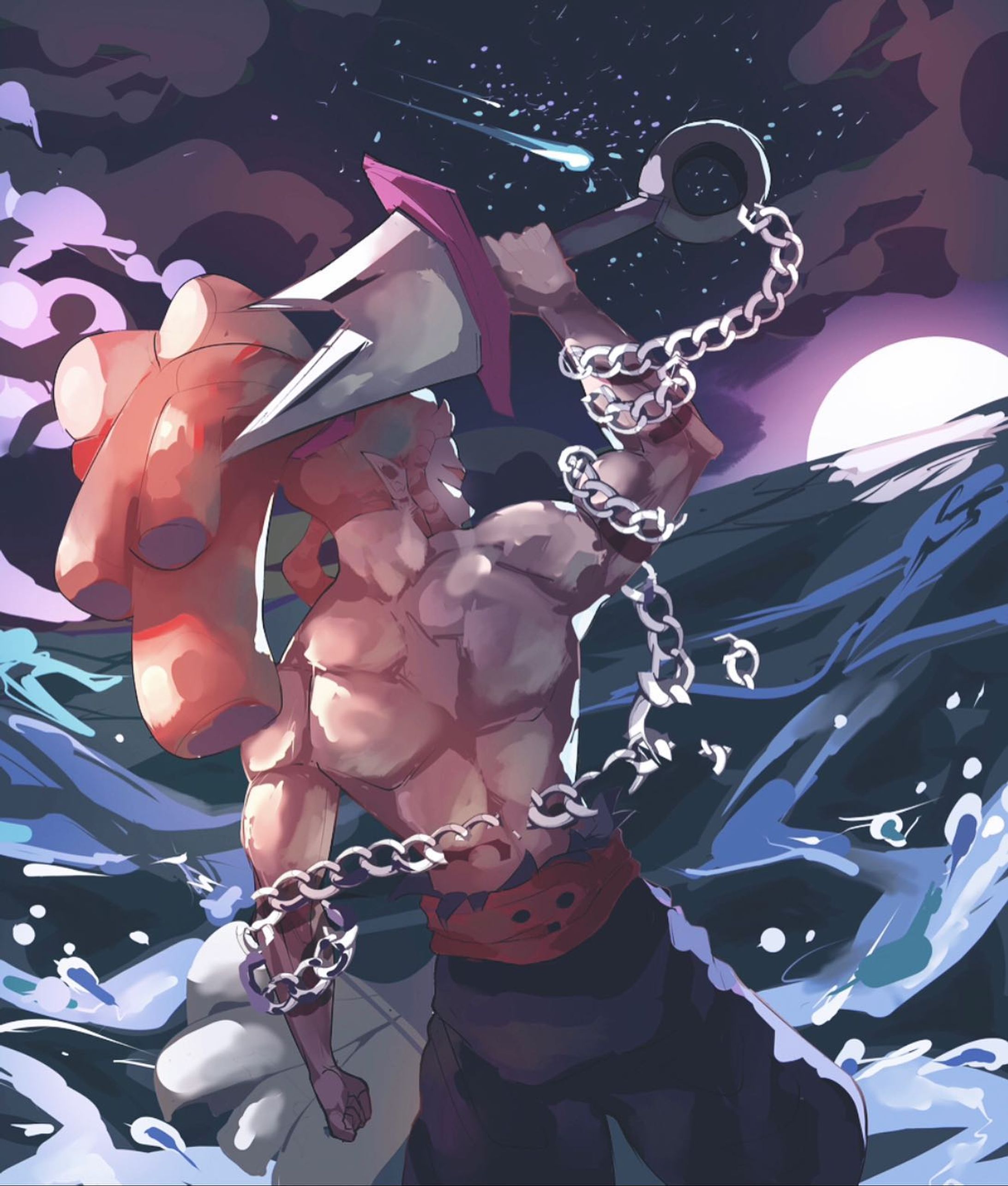 Goultard le barbare 💥  #wakfu #wakfufanart #mangaart #wakfuart #animeart #dofusfanart-1