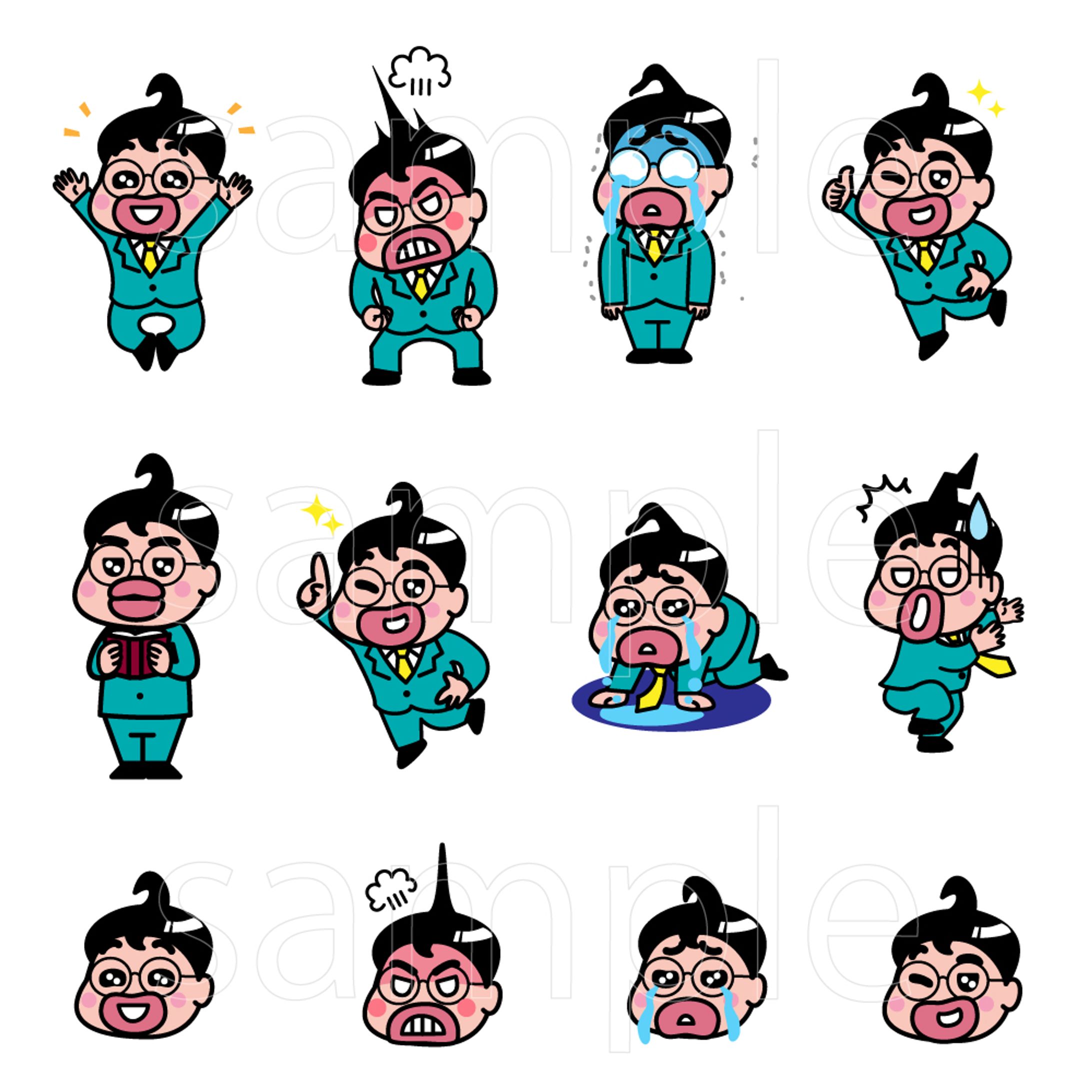 youtube動画用のキャラクターイラスト-1