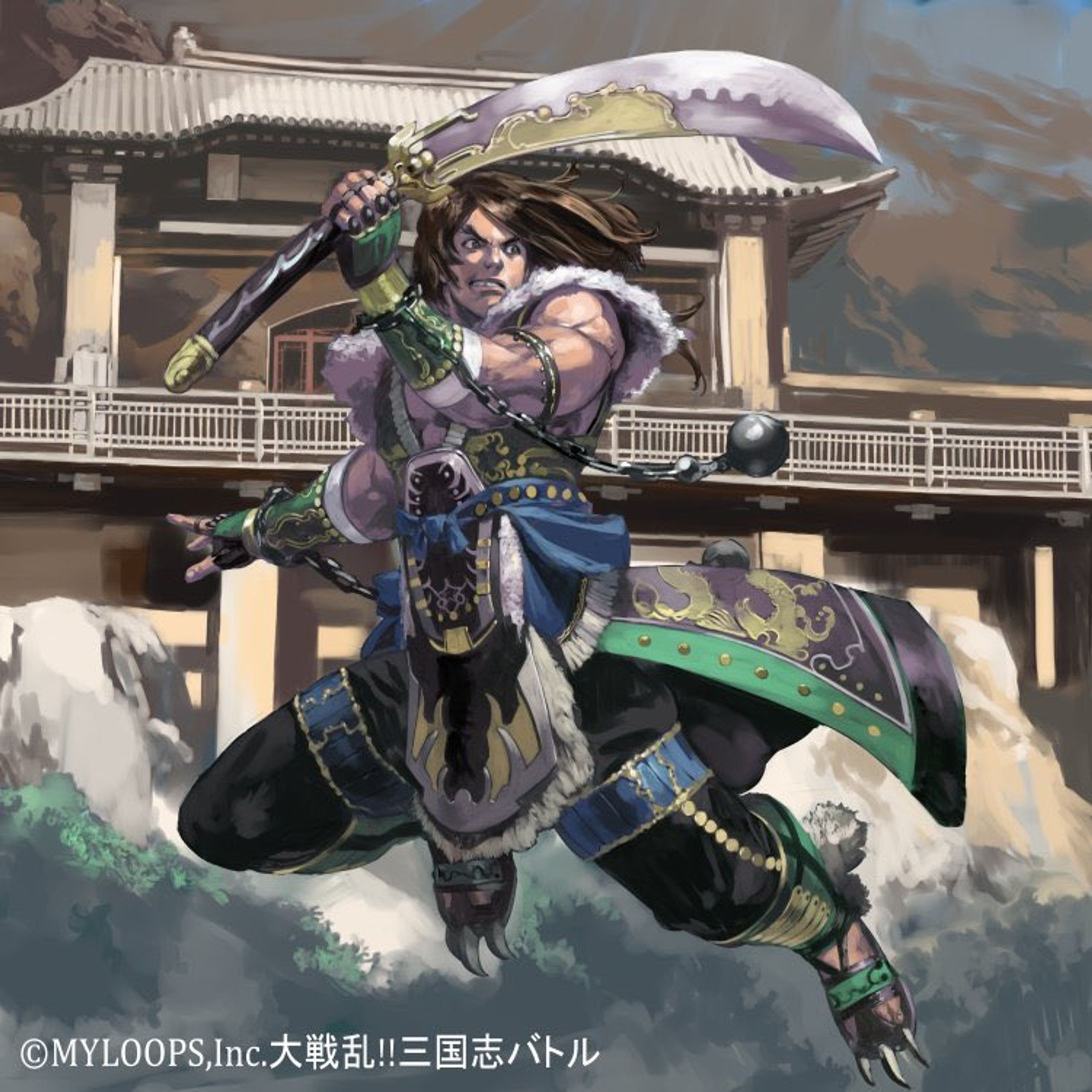 大戦乱!!三国志バトル『周倉』-1