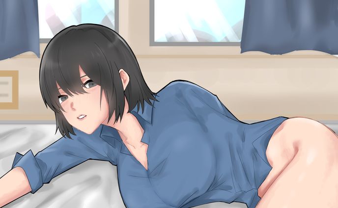 朝の女性イラスト