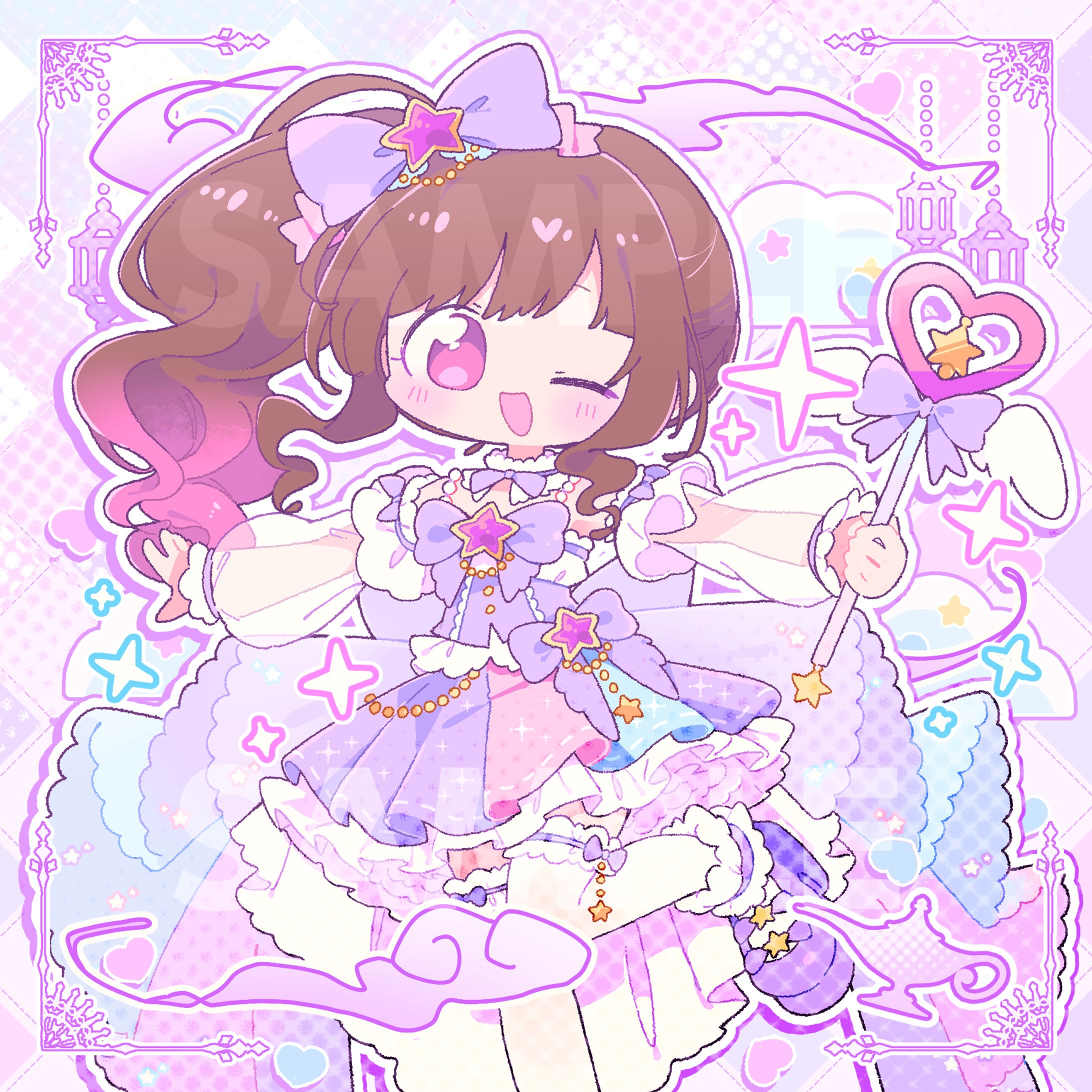 榊原ゆい様 アルバム『Synchronicity』ジャケットイラスト-1