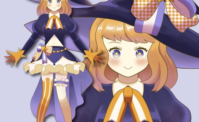 イラスト　デザイン、ロリ