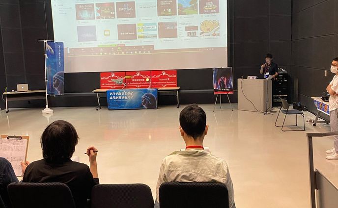 第7回VRアカデミーオーディション！
人数制限の中、偉そうに審査員もさせていただきました。
本当に限られた時間で仕事の合間にやるので、この部分相当がんばったなーとか熱とかがそれなりに分かって楽しかったです！

うちのチームも企業枠で2作品ださせていただきました！ガチで今年で製品化したい！

動画編集、Hololens、Kinect、モーションキャプチャー、Azureクラウドなど詳しい方絶賛募集中です♪
#hololens2 #azurekinect #motioncapture #xrエンジニア募集中