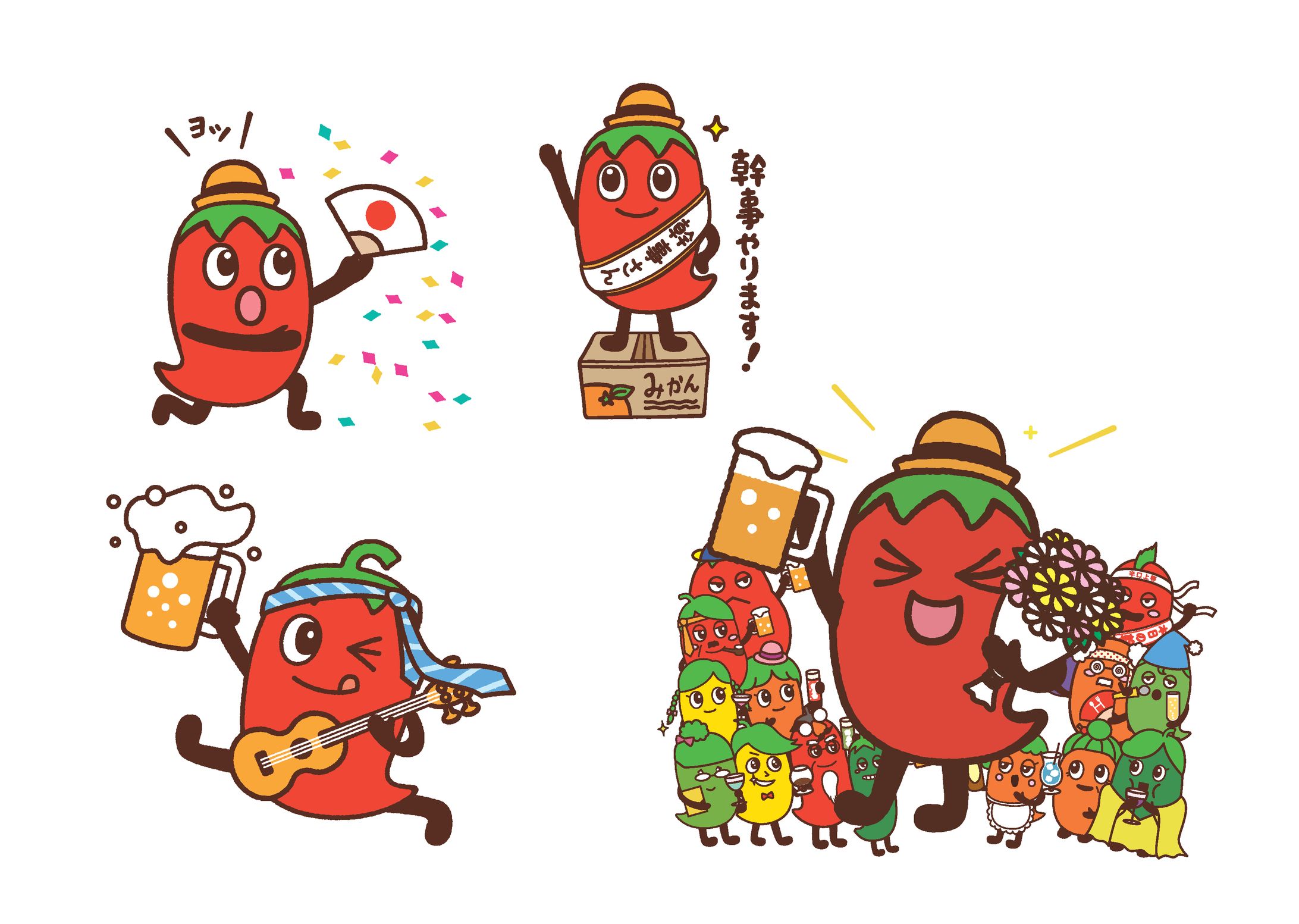 ホットペッパーグルメ　キャラクターアレンジデザイン-1