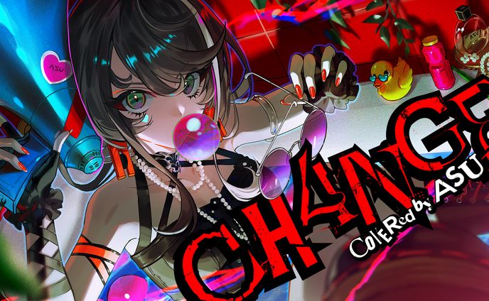 明透　カバーシリーズ楽曲ロゴデザイン