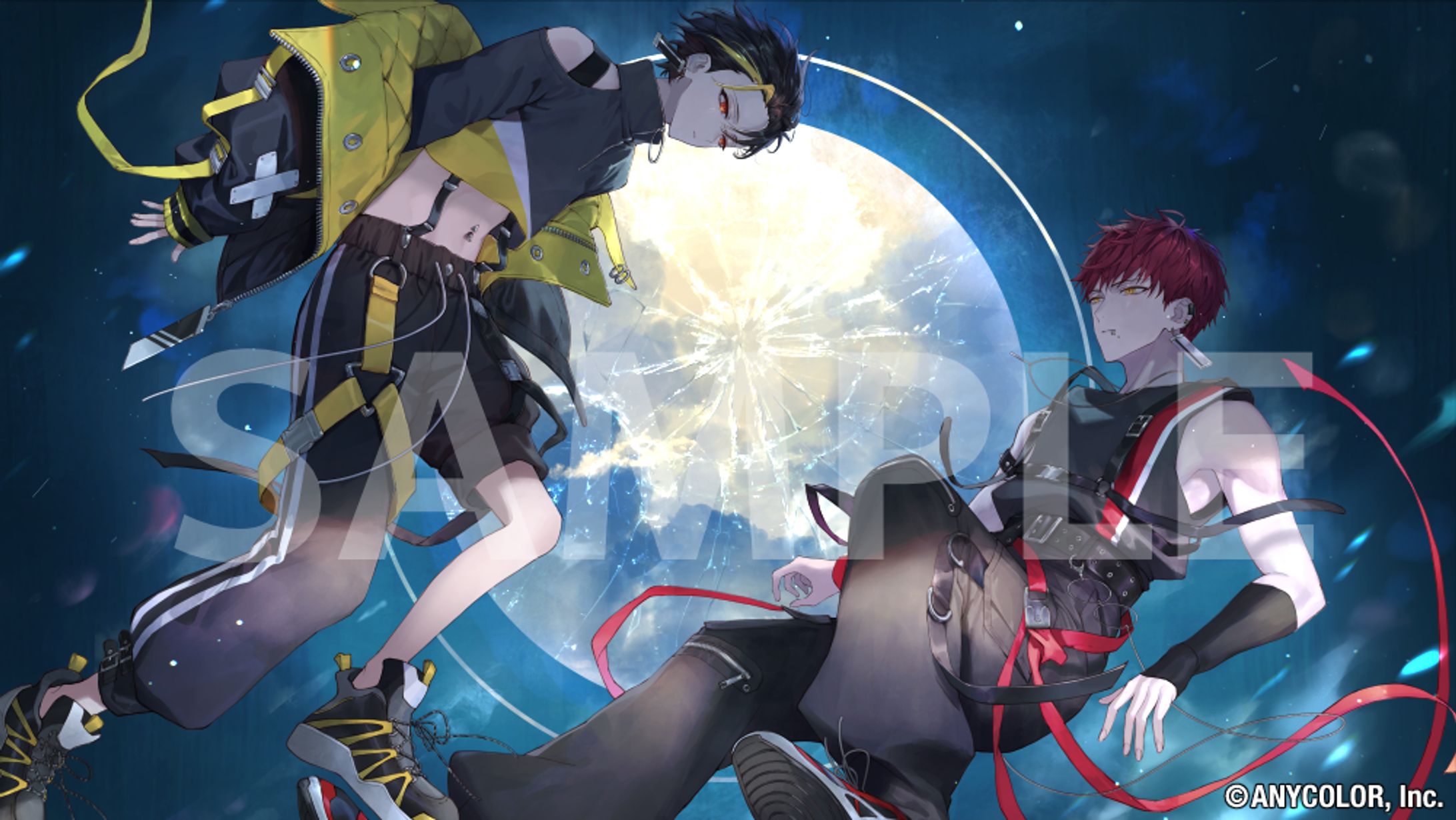 【にじさんじ】ガオン様&ハユン様『フラジール』歌ってみたMVイラスト-1