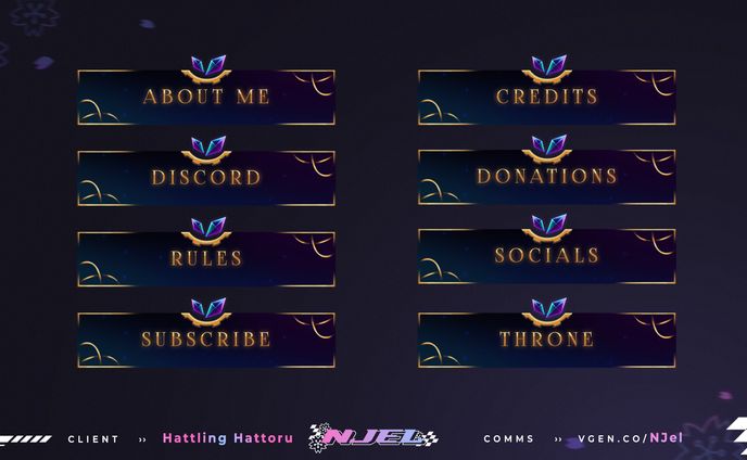 Hattling Hattoru's panels