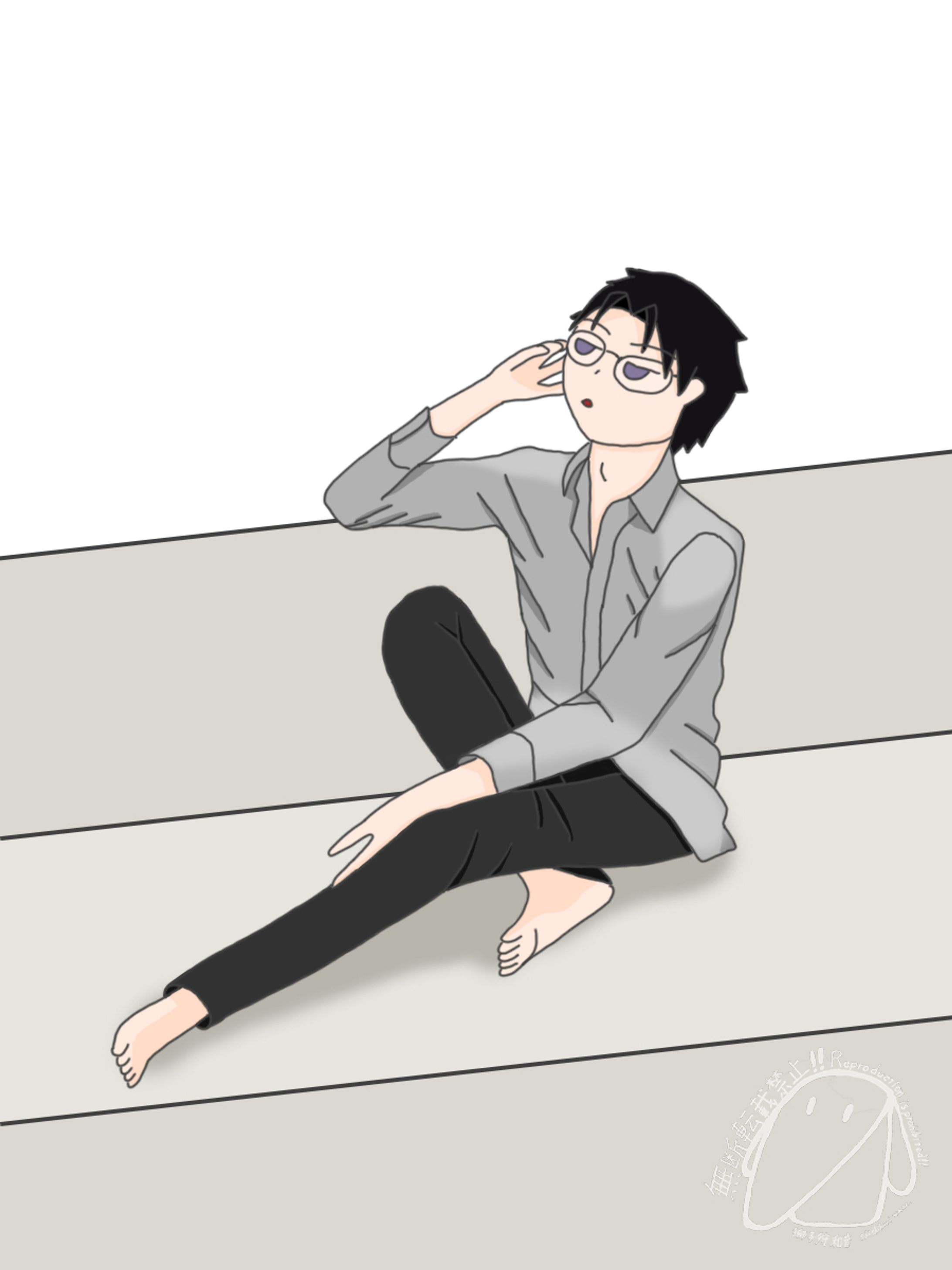 ポーズ練習イラスト集(デジタル)-1