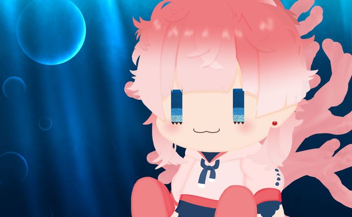 ぬいぐるみ深海ミッドさん
