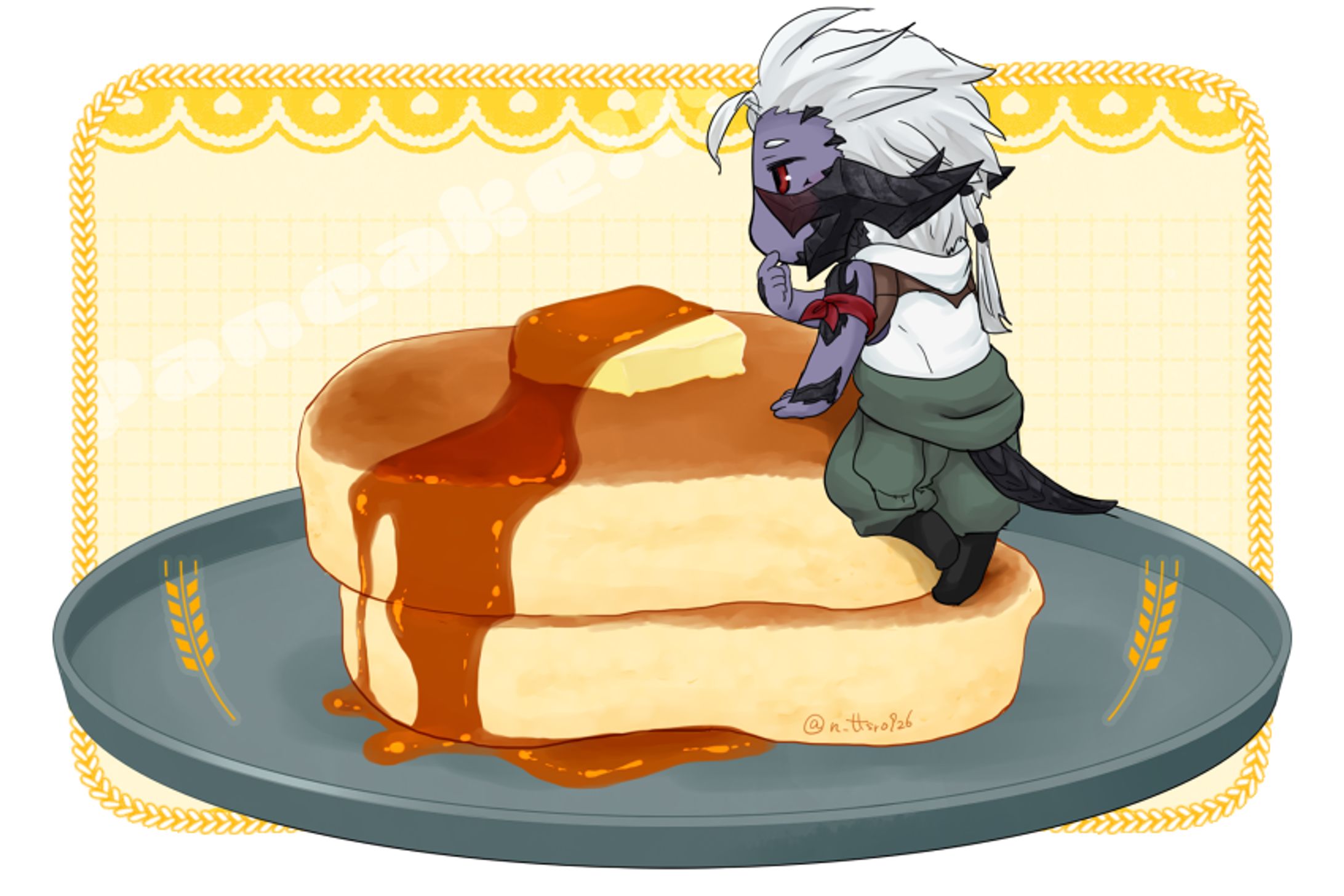 【二次創作】パンケーキ-1