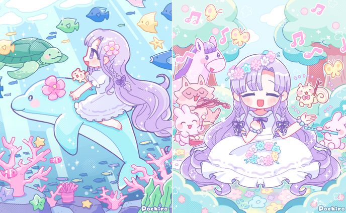 朝日新聞出版『ときめきゲームブック』挿絵