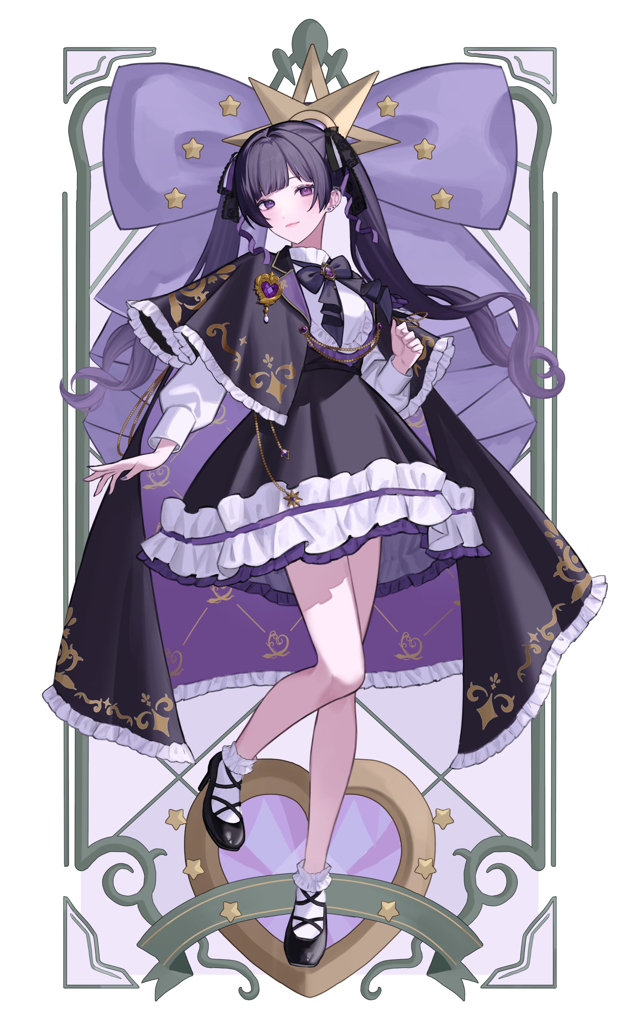 【今宵ならく様】アクリルスタンド用イラスト-1