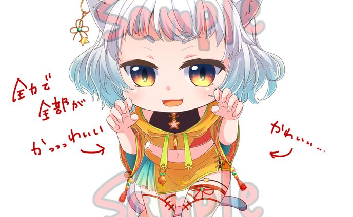 デフォルメイラスト①
