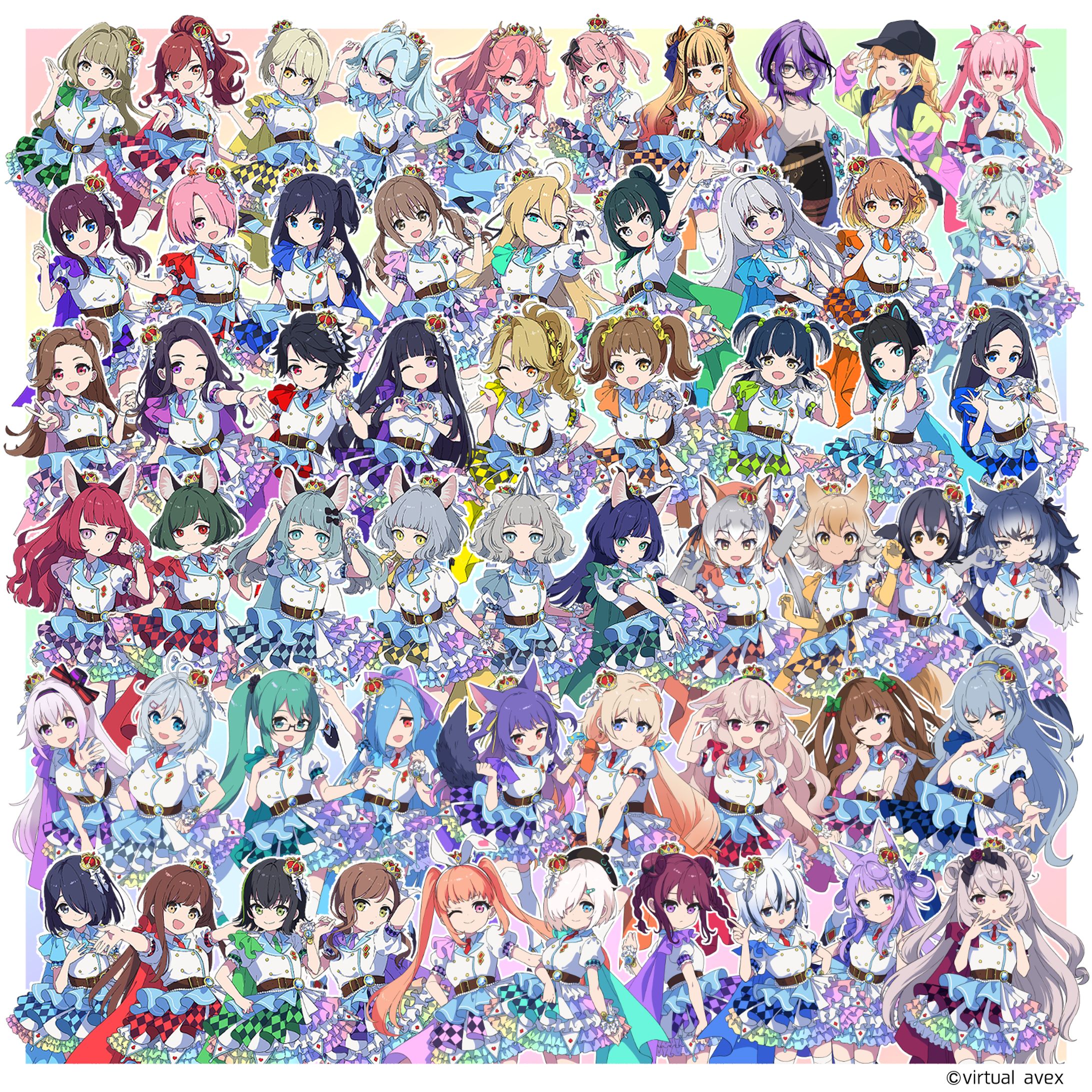 Virtual Avex様｜「Life Like a Live!4」キービジュアル-1