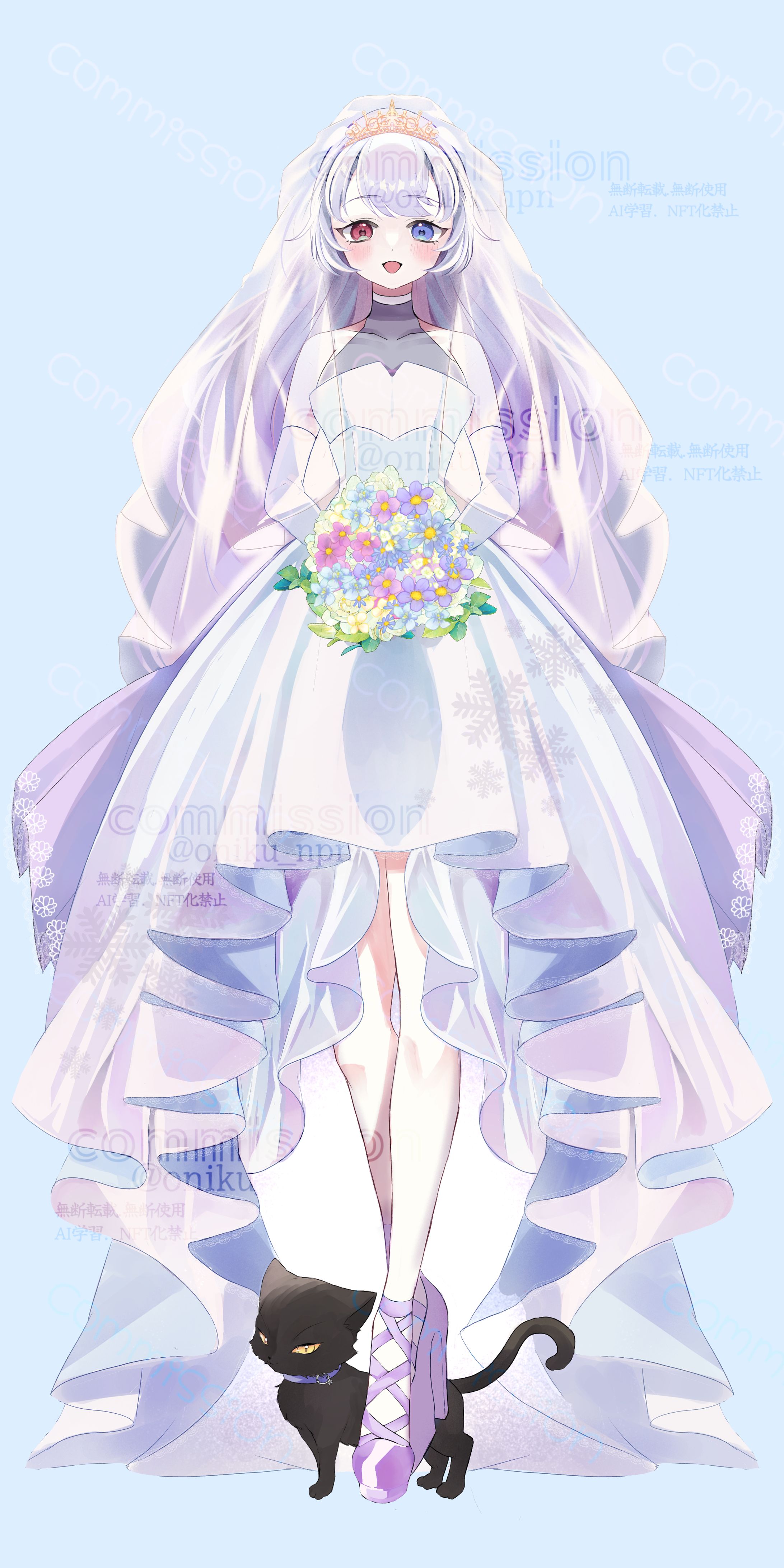 Vライバー 冬月シオン様　新衣装立ち絵-1