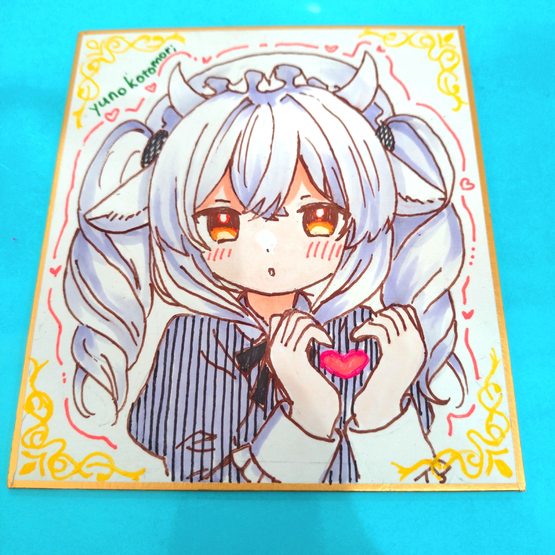 【BOOTH】ミルティナ アナログ原画 -1