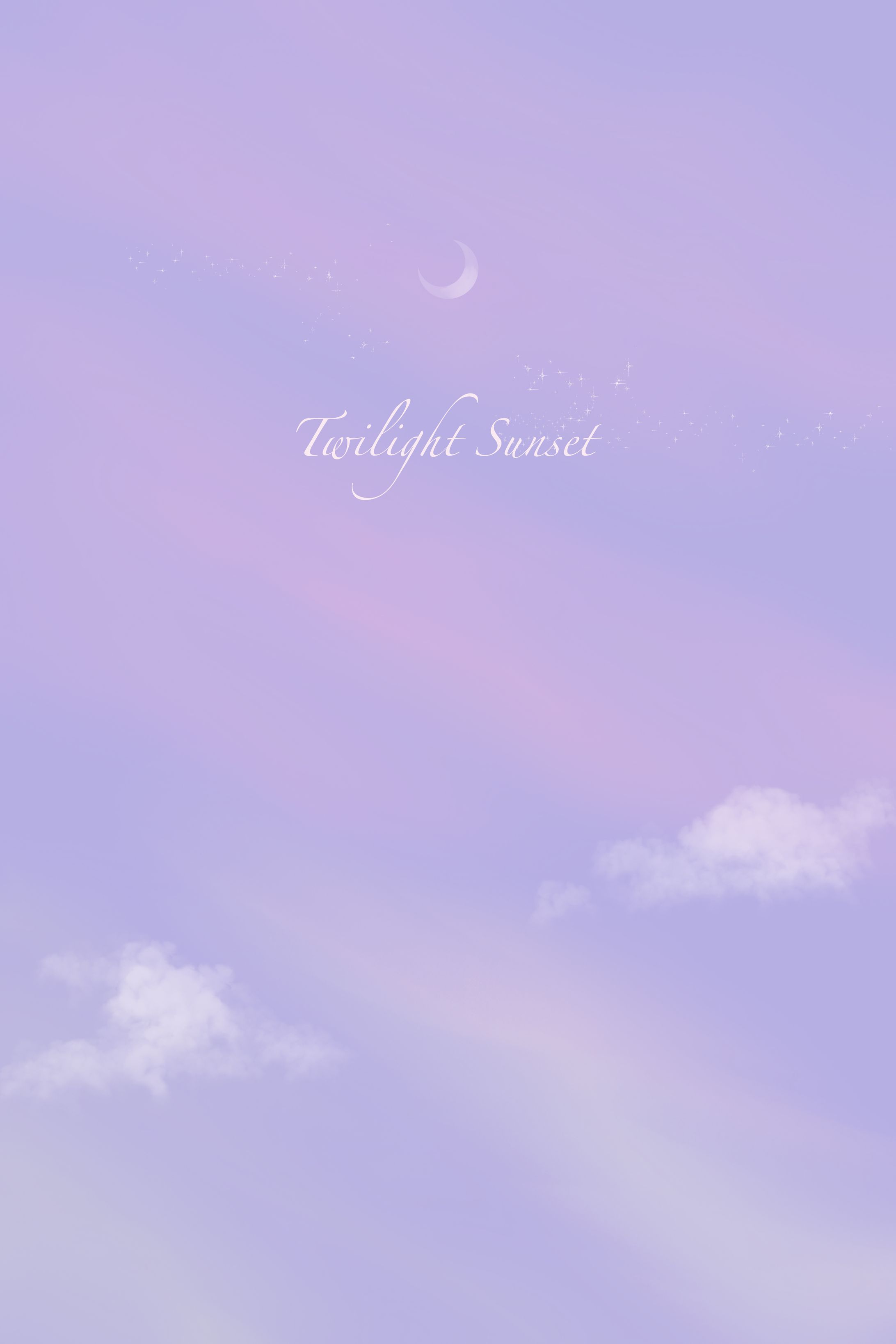 黄昏時の空(背景画像用)-1