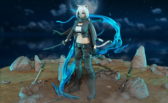 3D Original Character 