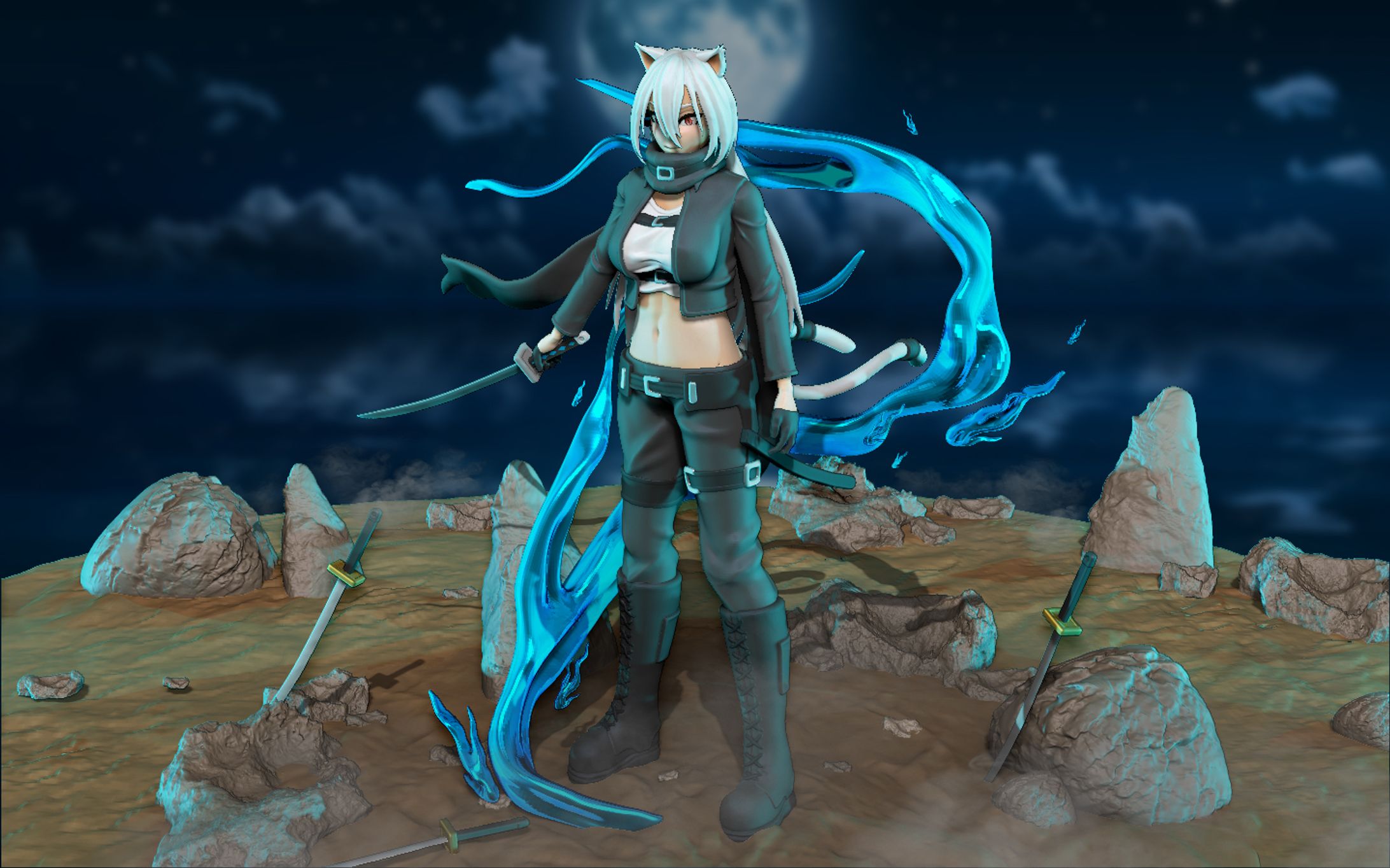 3D Original Character -1