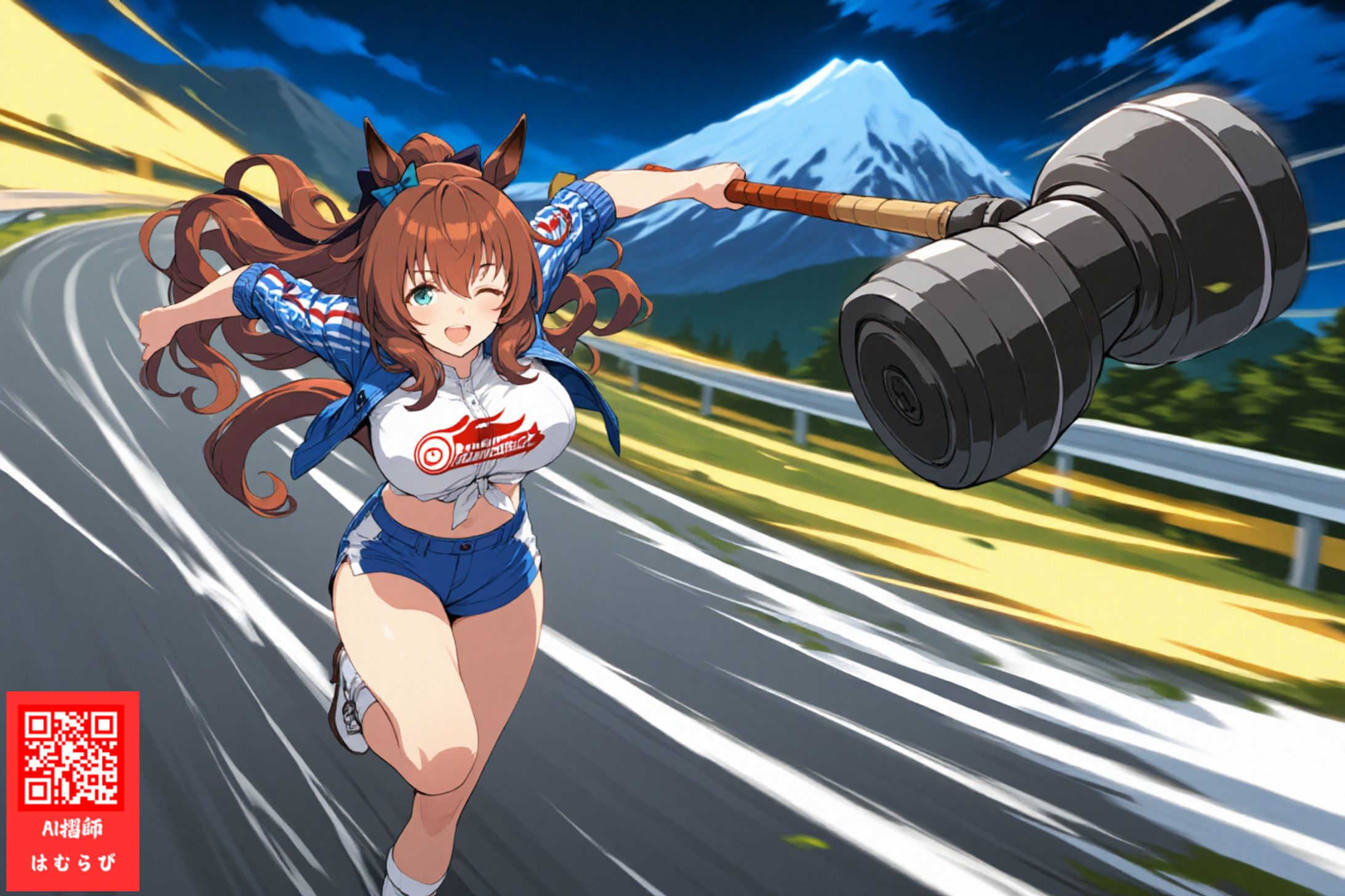 ウマ娘のAIイラスト：2025年8月その1-1
