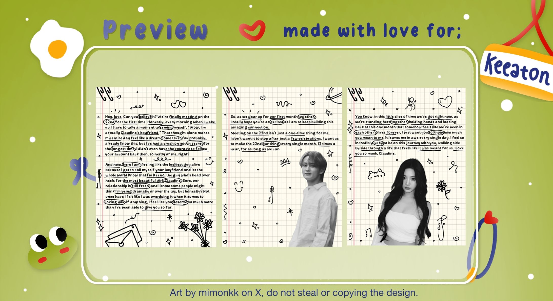 Letter set couple-1