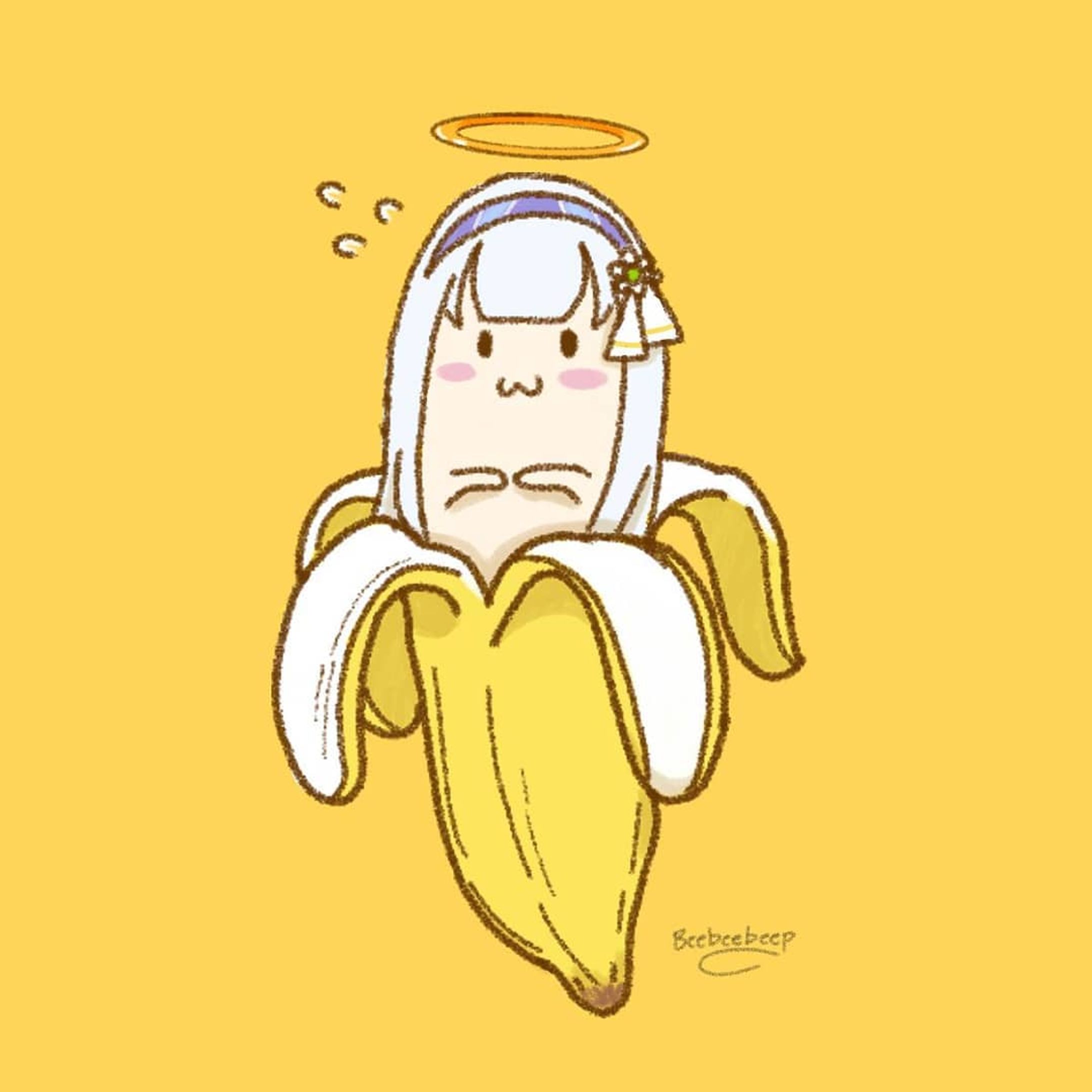🍌 
.
.
.
#digitalart #illustration #vtuber #ViViD #vivid_virtual-1