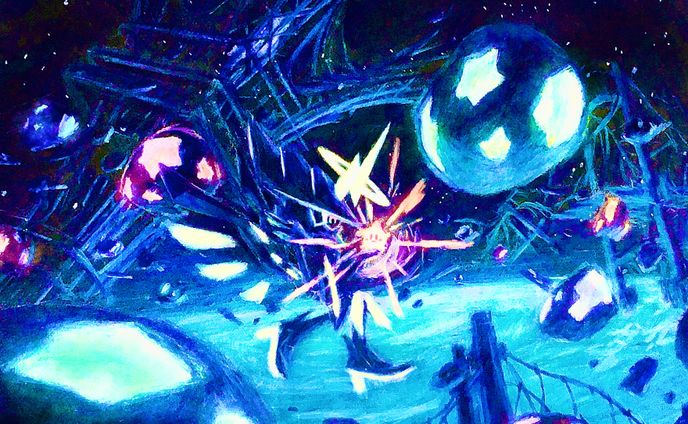 塵の中で見つけた煌めき (創作)