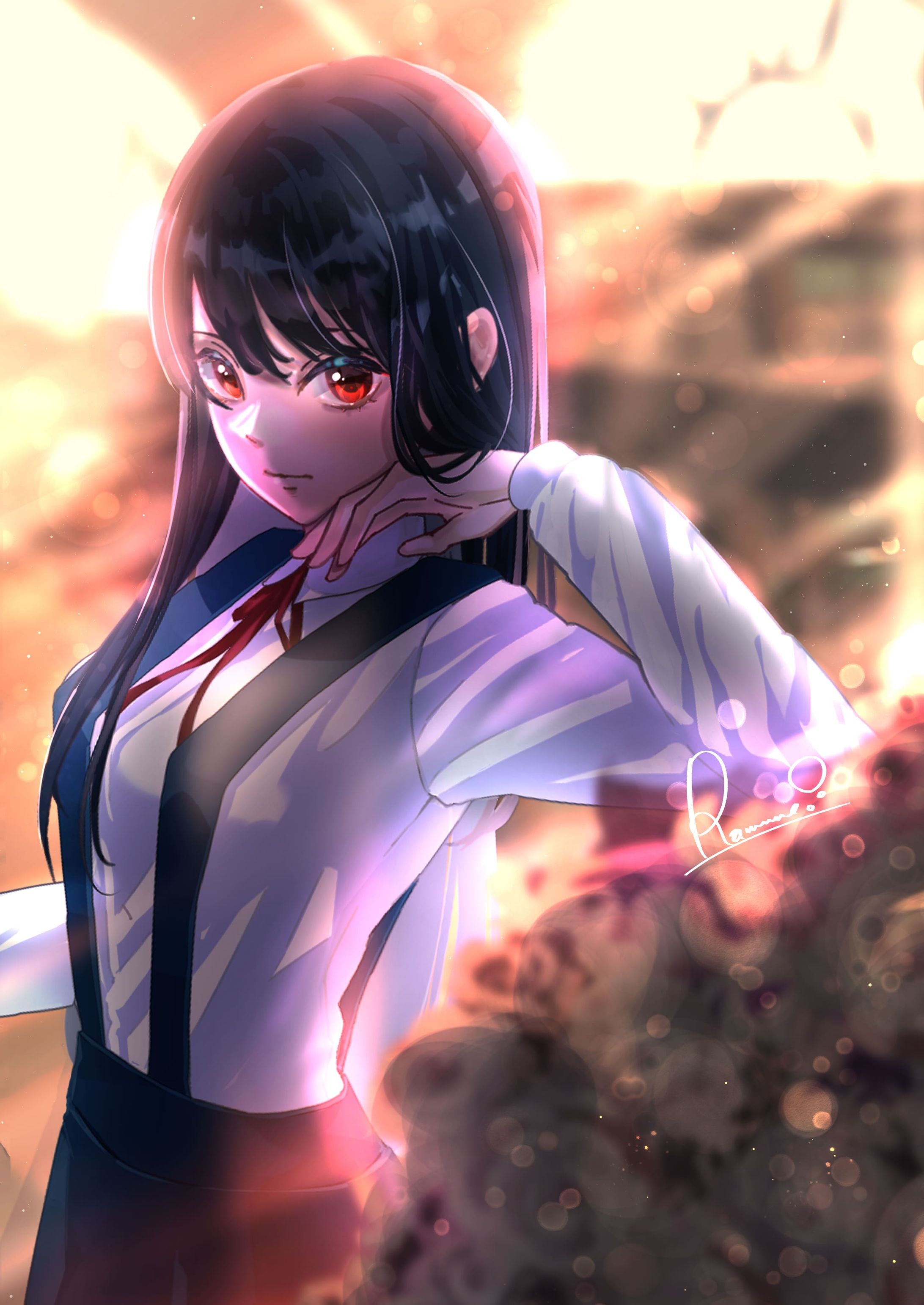 メインビジュアル、小説、ラノベ表紙絵イラストイメージ７-1